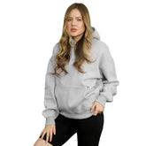 Pullover Hoodie - Heather Grey