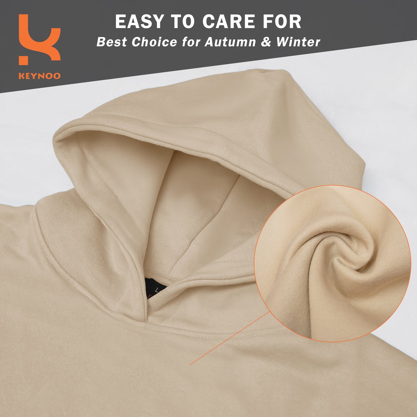 Pullover Hoodie - Heather Grey