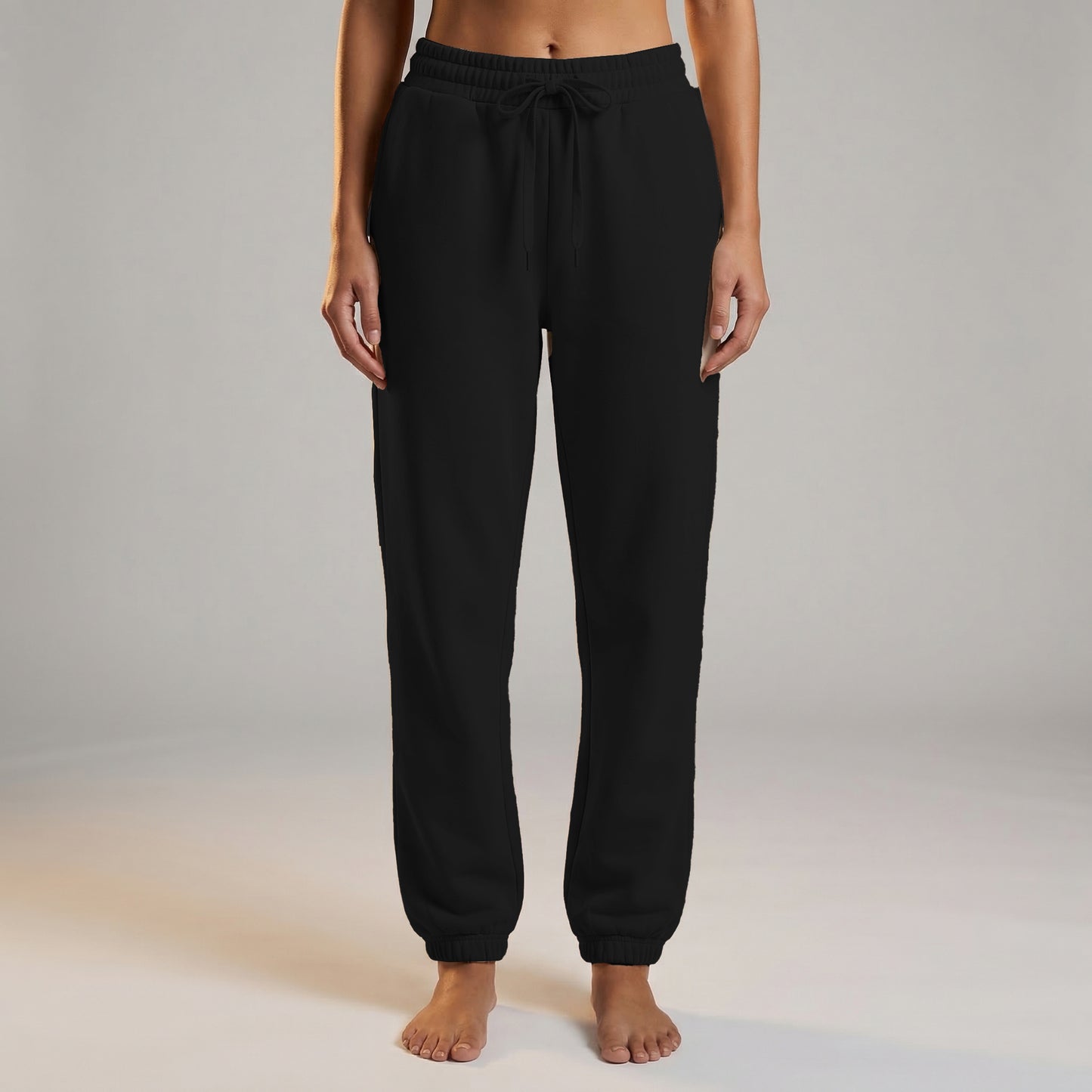 Sweatpant Elastic Bottom- Chocolate
