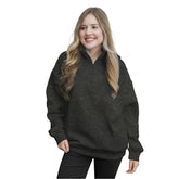Quarter Zip SweatShirts - Charcoal