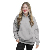 Half Zip Sweatshirts - Heather Grey