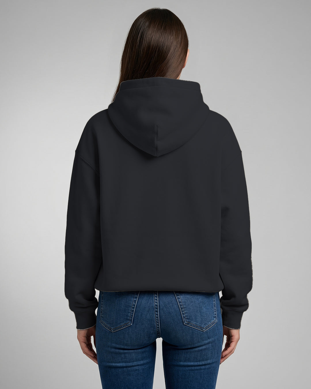 KEYNOO Oversized Pullover Hoodie – Slate Grey