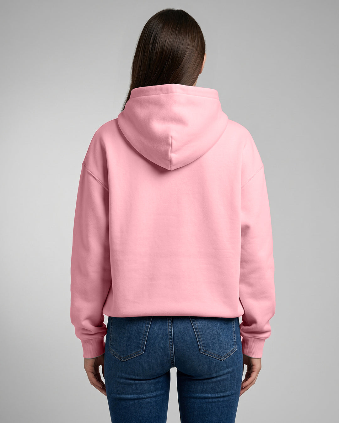 KEYNOO Oversized Pullover Hoodie – Pink