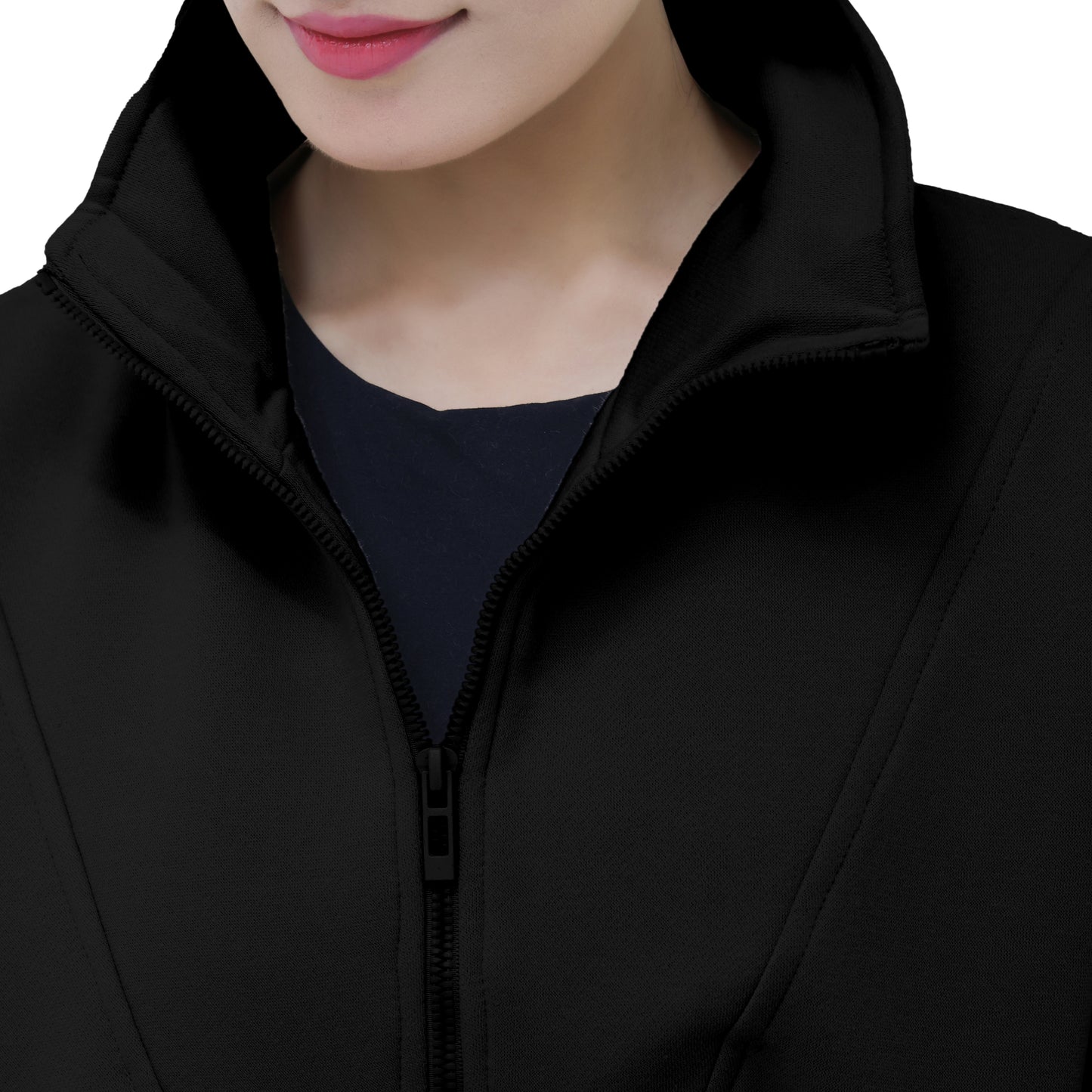 Half Zip Sweatshirts - Oatmeal