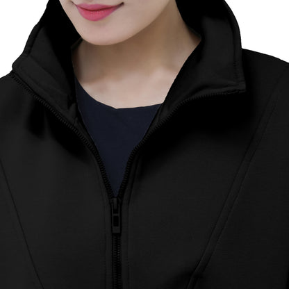 Half Zip Sweatshirts - Oatmeal