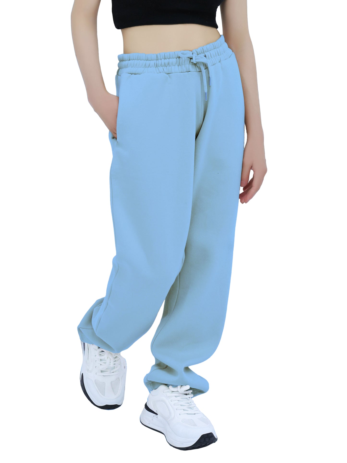 Sweatpants - Open Bottom Mint