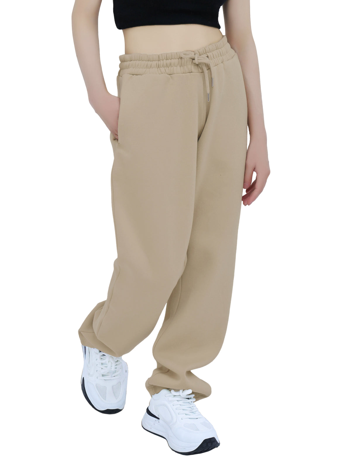 Sweatpants - Open Bottom Oatmeal