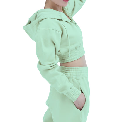 Sweatpants - Open Bottom Mint