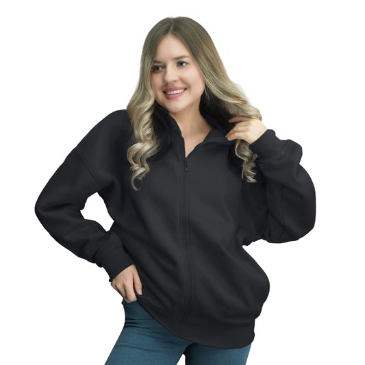 Zip Up Hoodies -Slate Grey