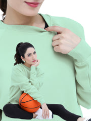Crewneck Sweatshirts - Sky Blue