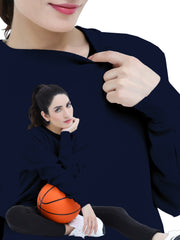 Crewneck Sweatshirts - Sky Blue