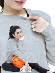 Crewneck Sweatshirts - Sky Blue