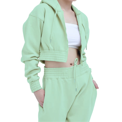 Sweatpants - Open Bottom Mint