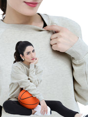 Crewneck Sweatshirts - Sky Blue