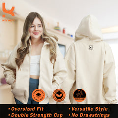 Zip Up Hoodie - Charcoal