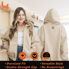 Zip Up Hoodie - Charcoal