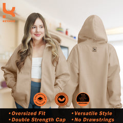 Zip Up Hoodie - Charcoal