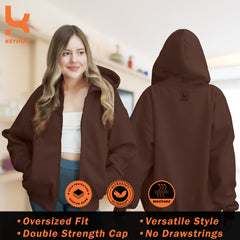 Zip Up Hoodie - Charcoal