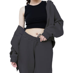 Sweatpants - Open Bottom Charcoal