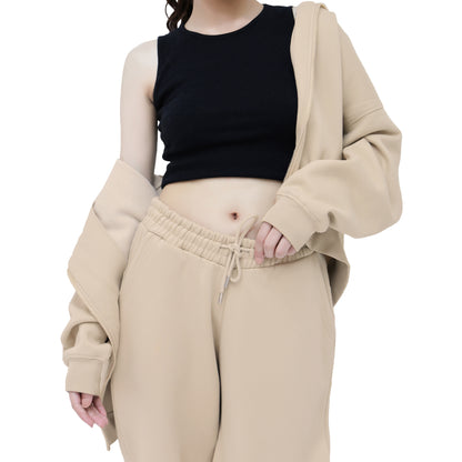 Sweatpants - Open Bottom Stone