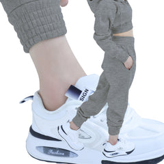 Sweatpants - Elastic Bottom Bleached Grey