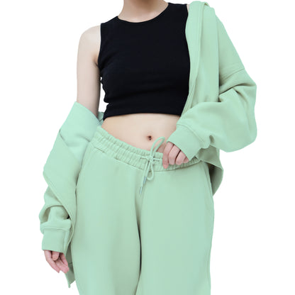 Sweatpants - Open Bottom Mint