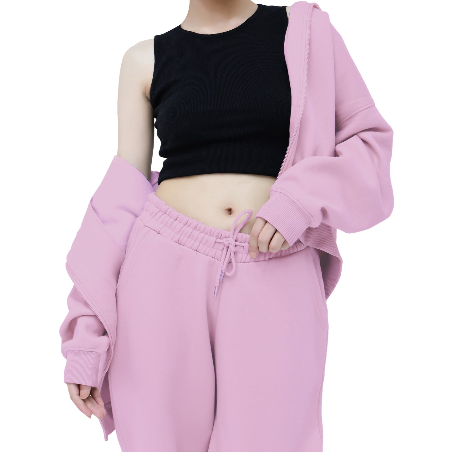 Sweatpants - Open Bottom Slate Grey