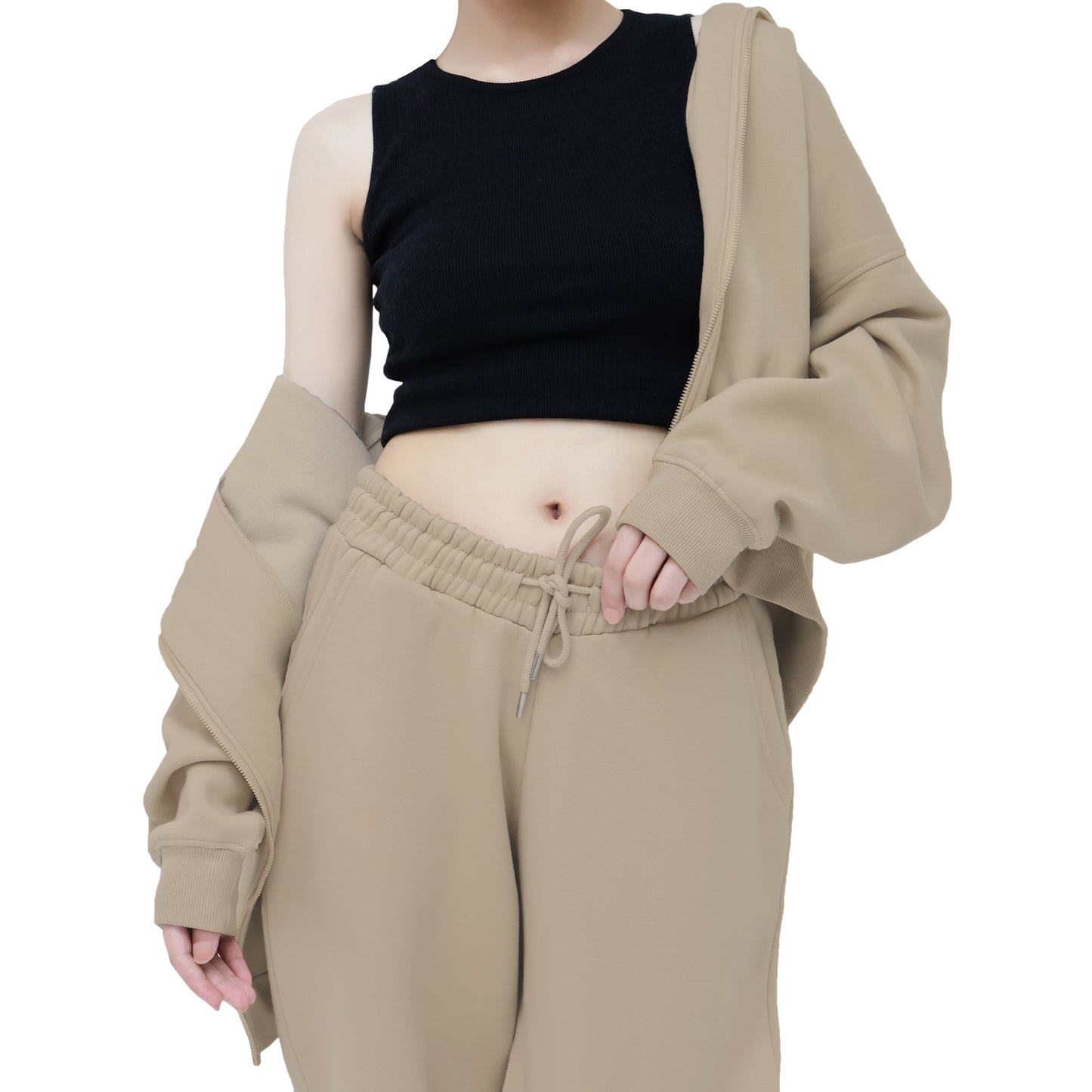 Sweatpants - Open Bottom Mint