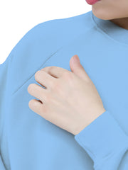 Crewneck Sweatshirts - Sky Blue