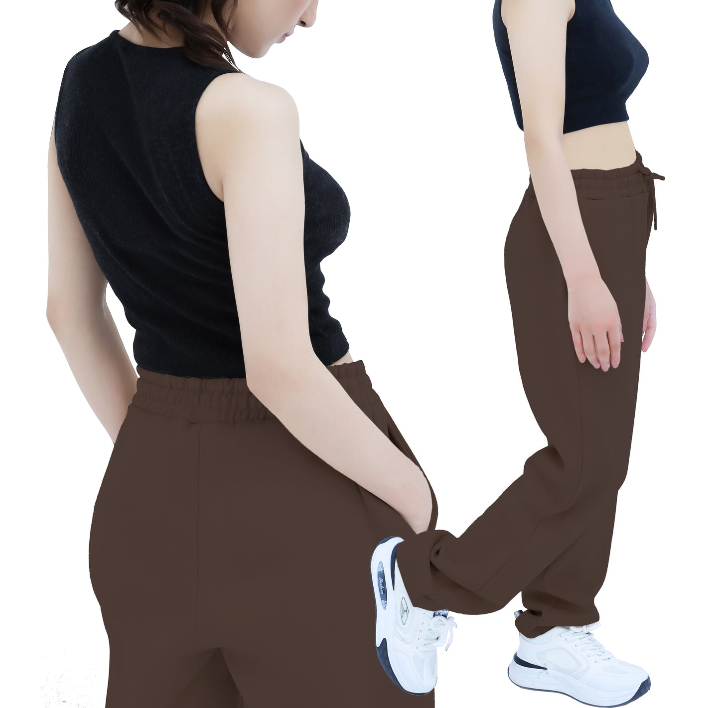 Sweatpants - Open Bottom Mint