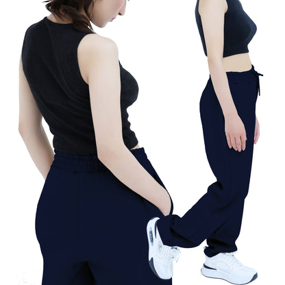 Sweatpants - Open Bottom Slate Grey