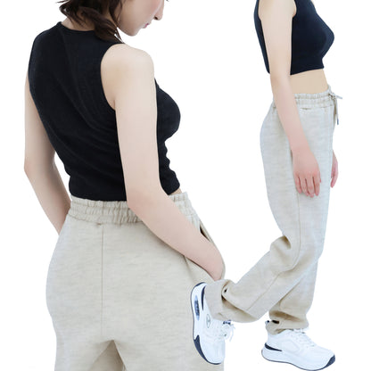 Sweatpants - Open Bottom Slate Grey