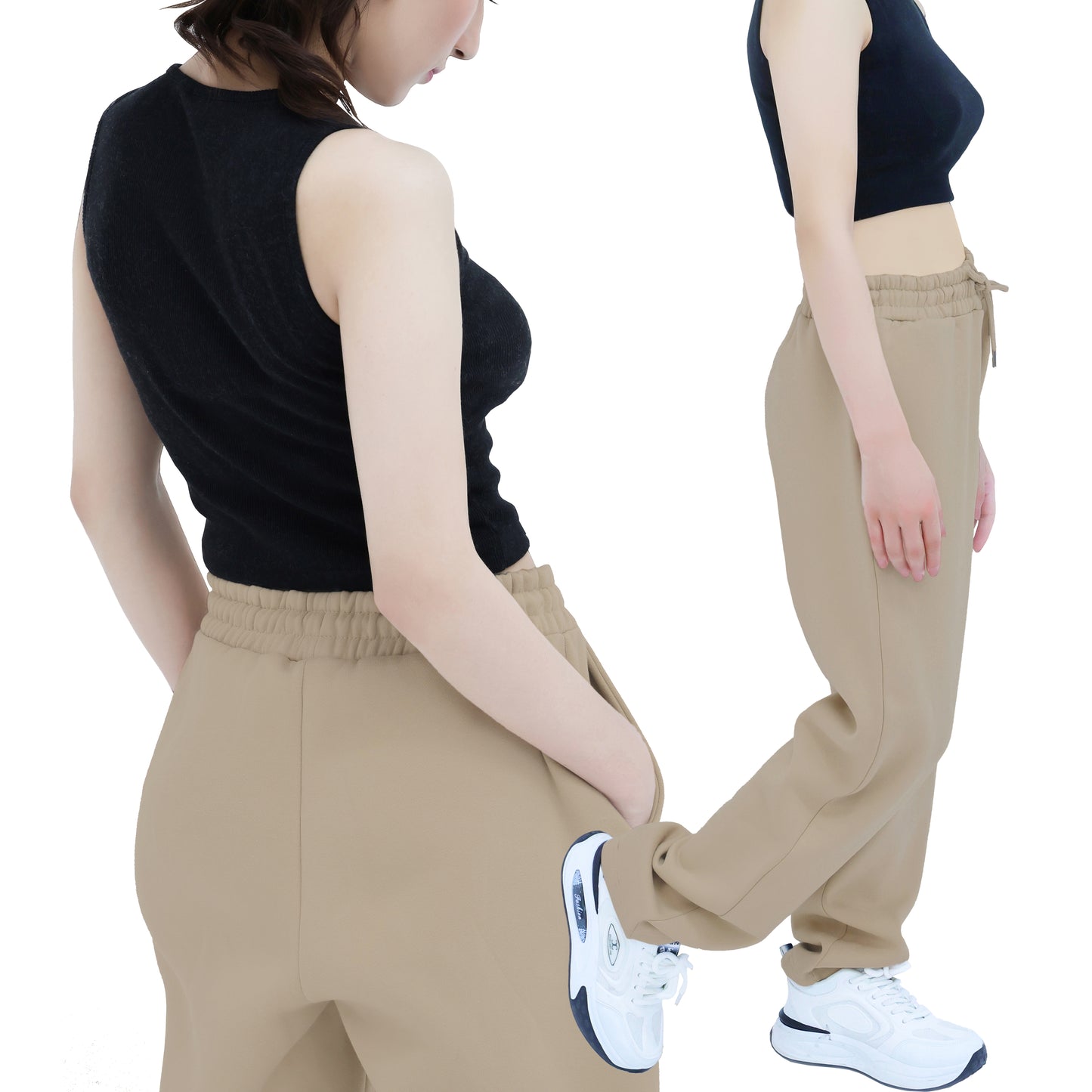 Sweatpants - Open Bottom Mint