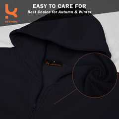 Zip Up Hoodie - Charcoal
