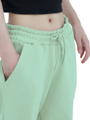 Sweatpants - Elastic Bottom Bleached Grey
