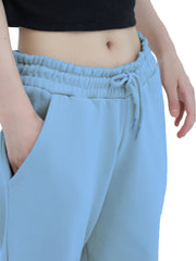 Sweatpants - Elastic Bottom Bleached Grey