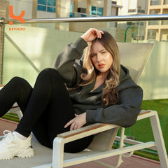 Zip Up Hoodie - Charcoal