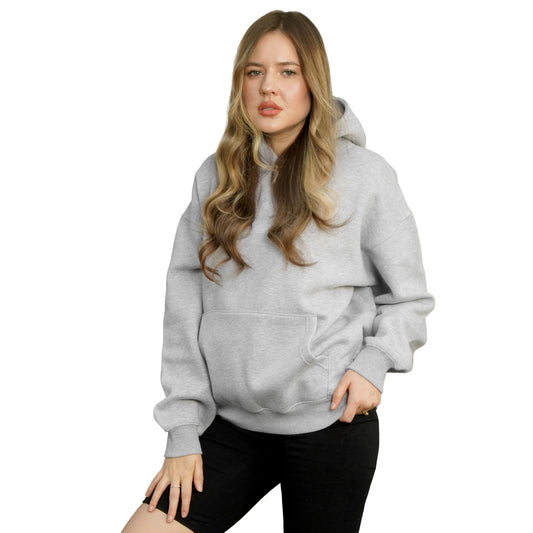 Pullover Hoodie - Heather Grey