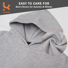 Pullover Hoodie - Heather Grey