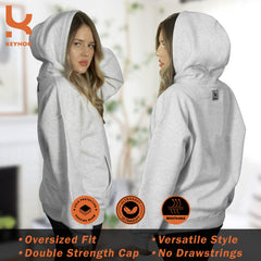 Pullover Hoodie - Heather Grey
