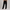 Sweatpant Elastic Bottom - Black