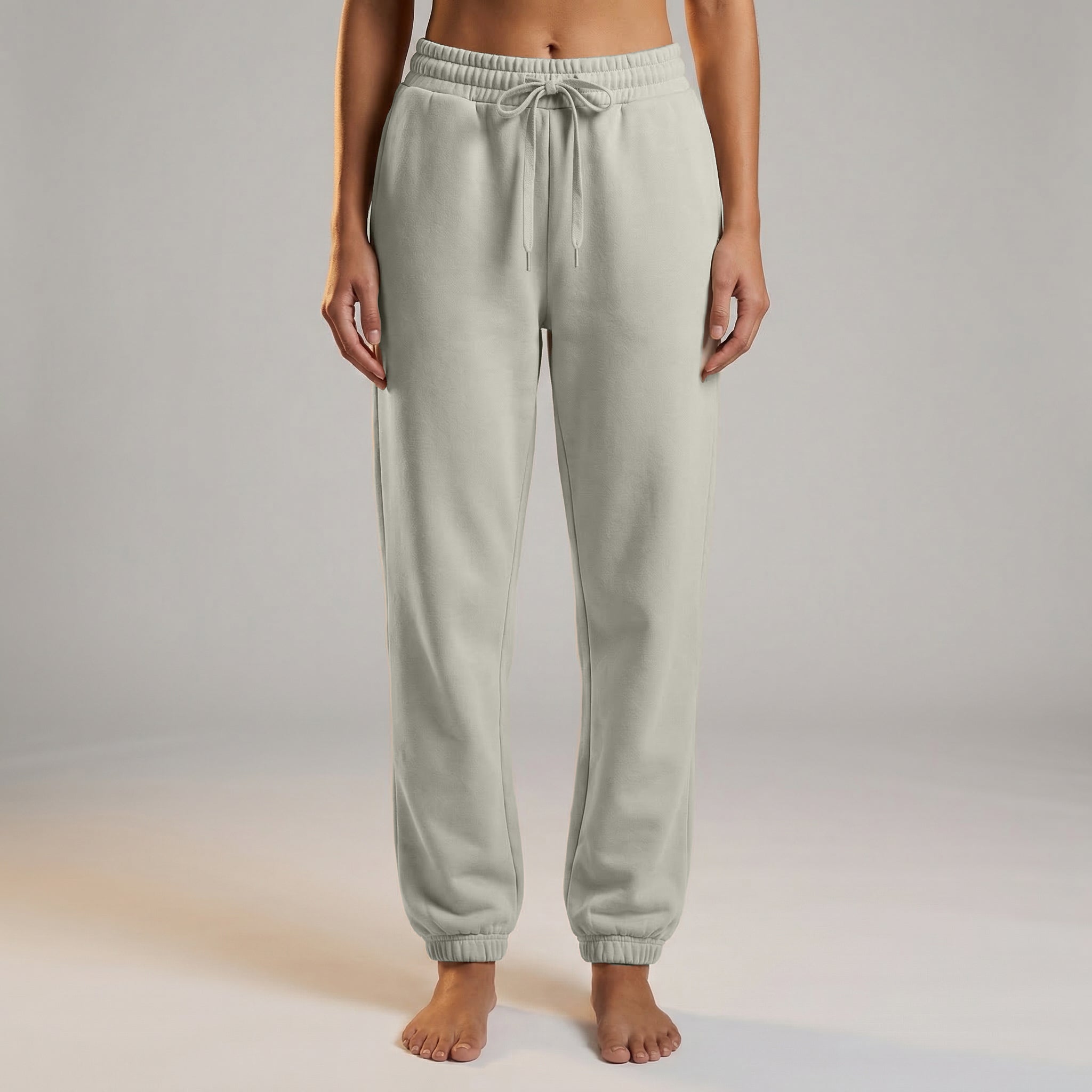 Sweatpant Elastic Bottom- Chocolate