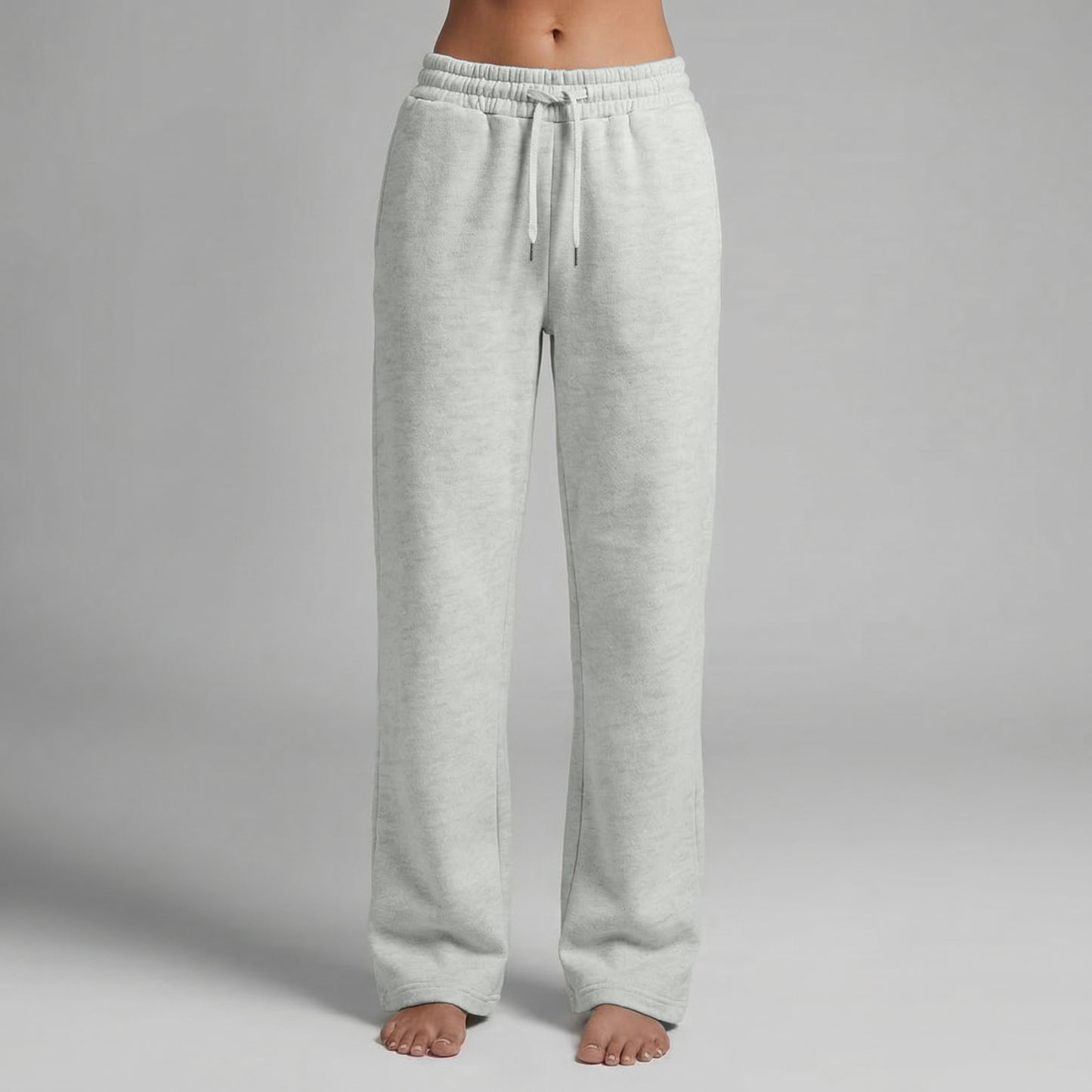 Sweatpant Open Bottom- Charcoal