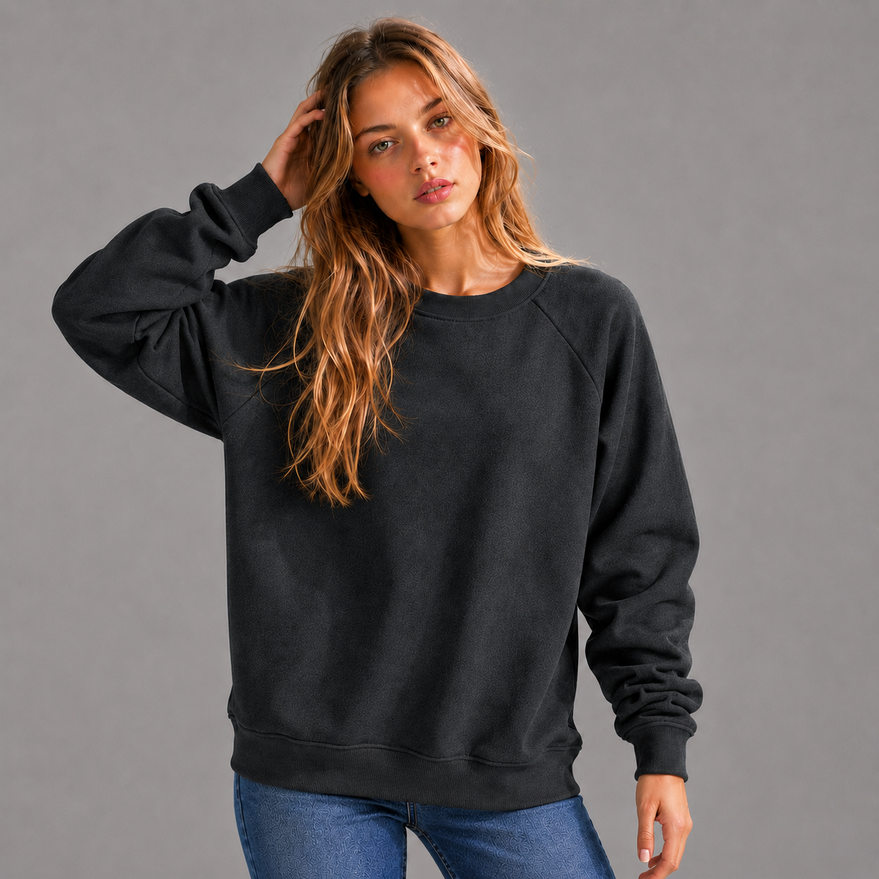 Crewneck Sweatshirt - Charcoal