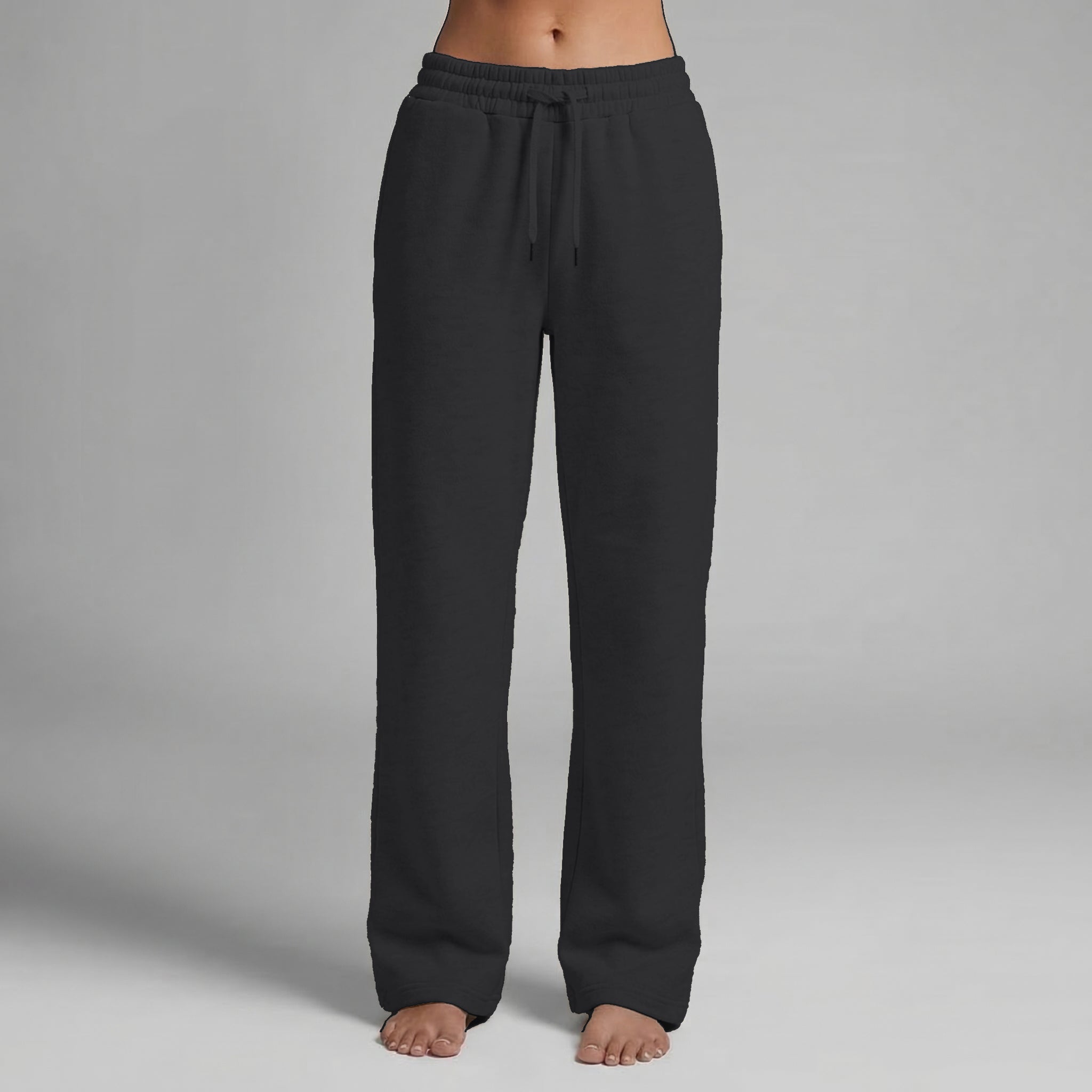 Sweatpant Open Bottom- Pink