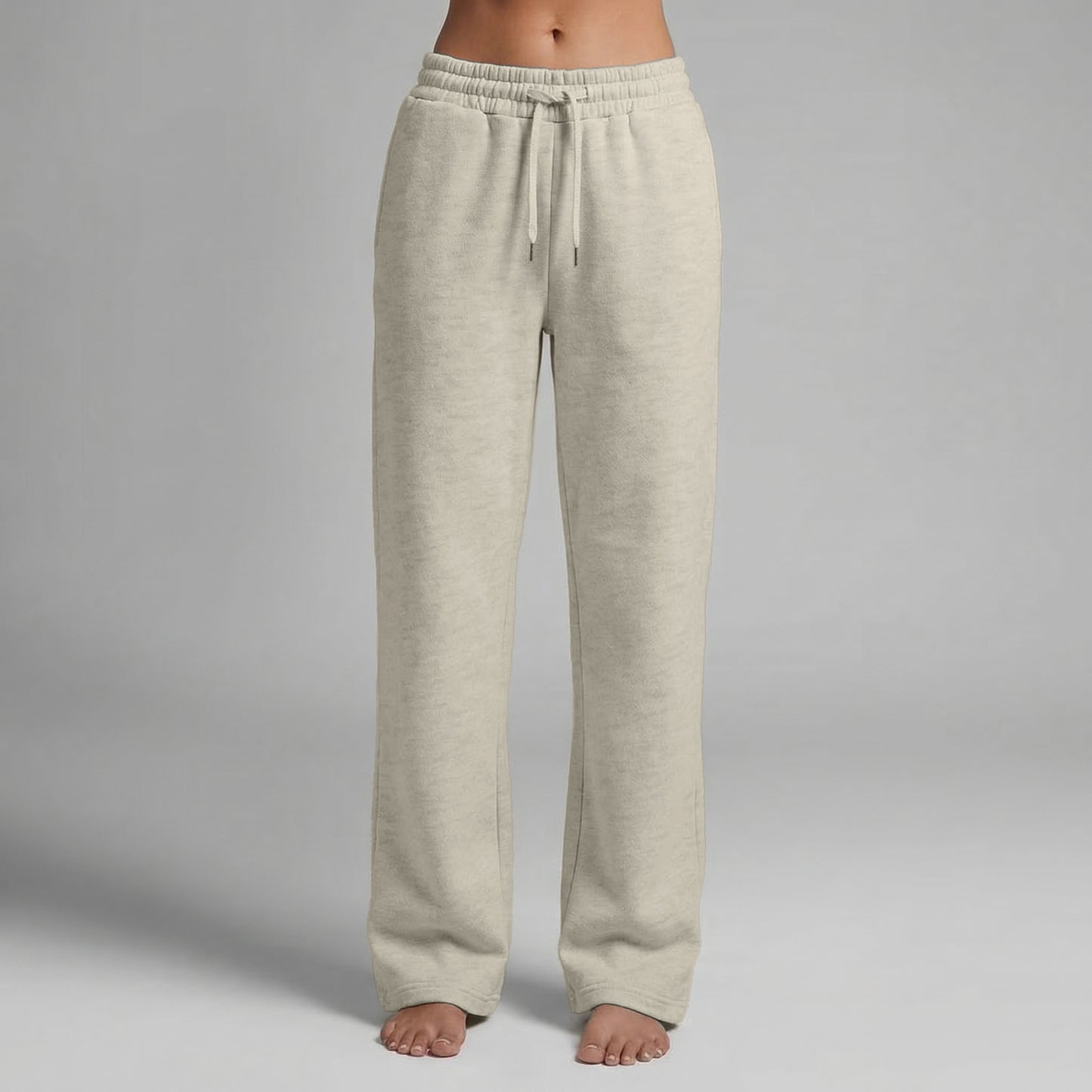 Sweatpant Open Bottom- Charcoal