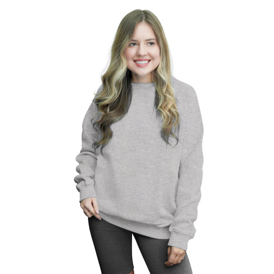 Crewneck Sweatshirts - Heather Grey