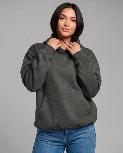 KEYNOO Oversized Pullover Hoodie – Charcoal