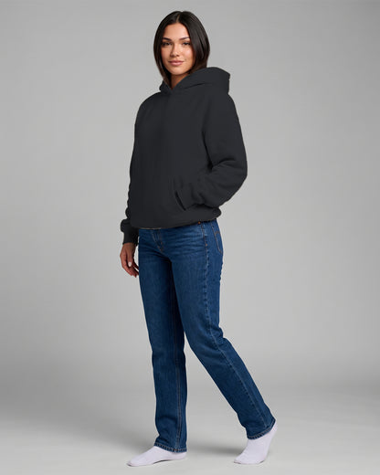 KEYNOO Oversized Pullover Hoodie – Slate Grey