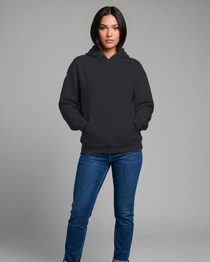 KEYNOO Oversized Pullover Hoodie – Slate Grey